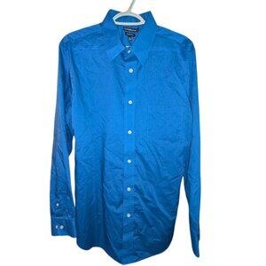 *3 FOR $9* Croft & Barrow Essentials Solid Long Sleeve Button Dress Shirt 16 1/2